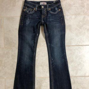 Mer Denim Oaxaca Boot Leg Denim Sz 24 EUC